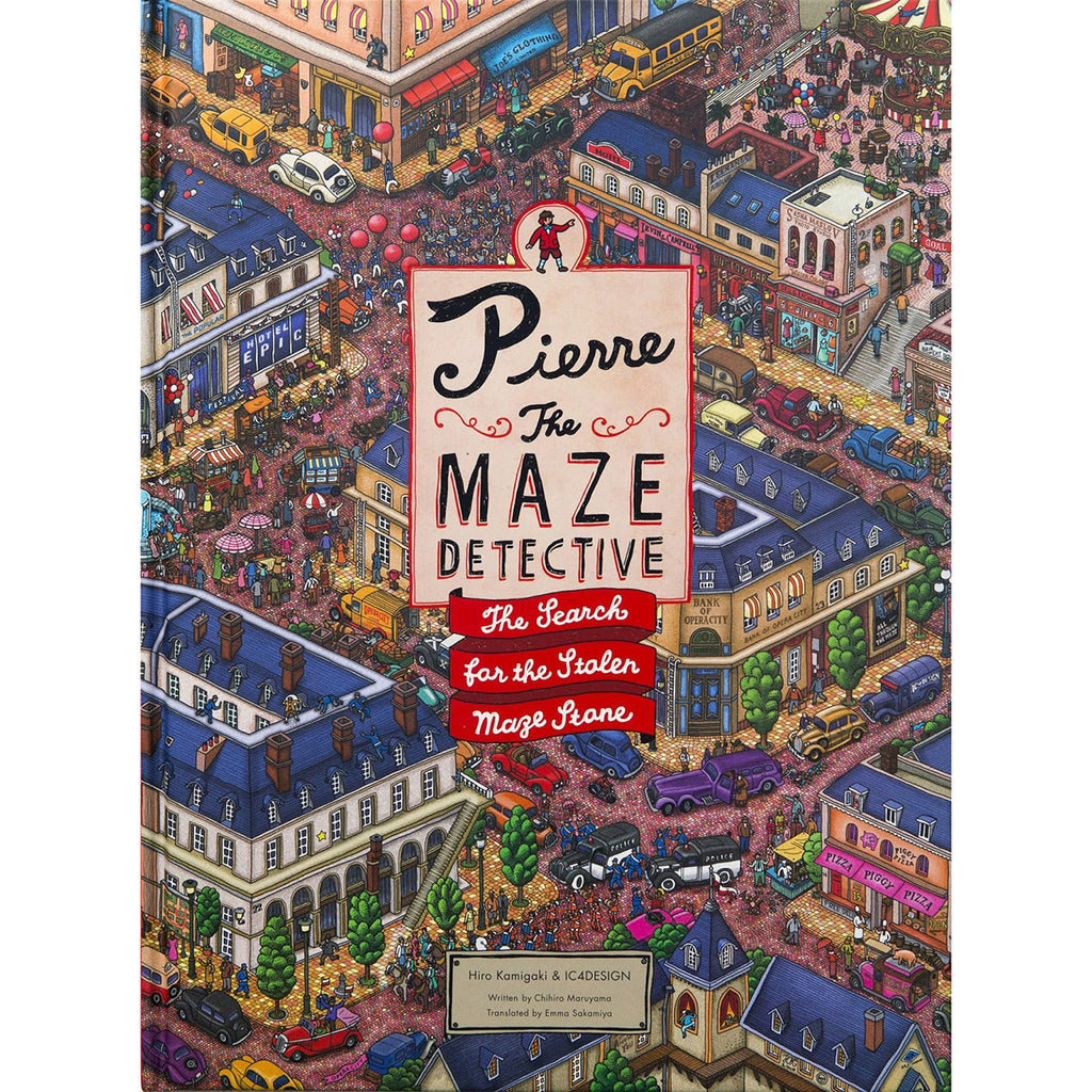 Pierre The Maze Detective Book Front Cover BOOK75633