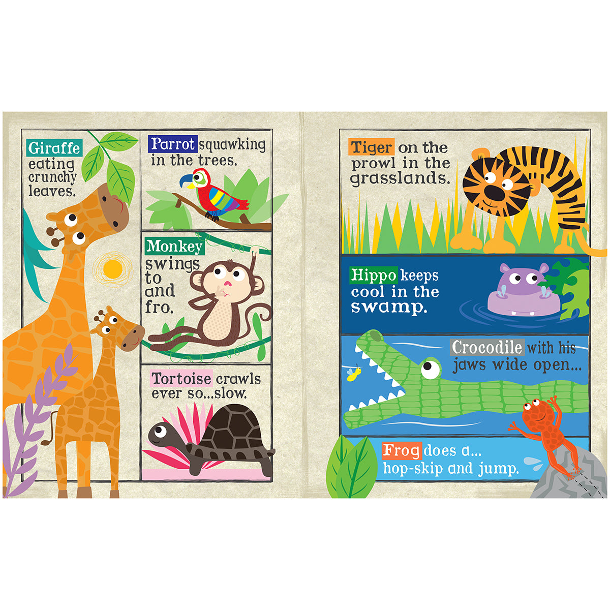 Crinkly Cloth Books - Safari