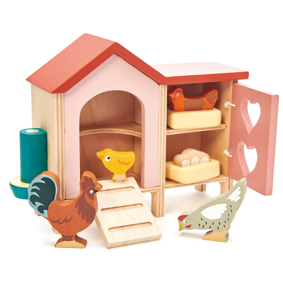 Tender Leaf Chicken Coop Set