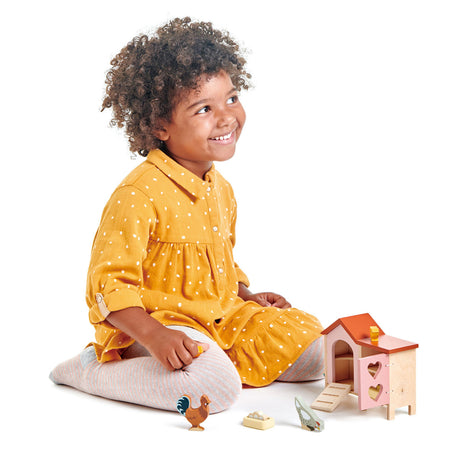 Tender Leaf Chicken Coop Set