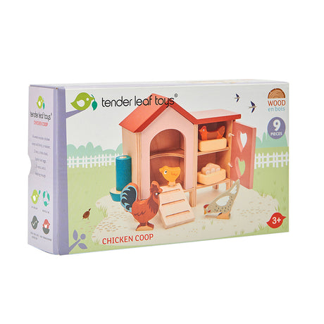 Tender Leaf Chicken Coop Set