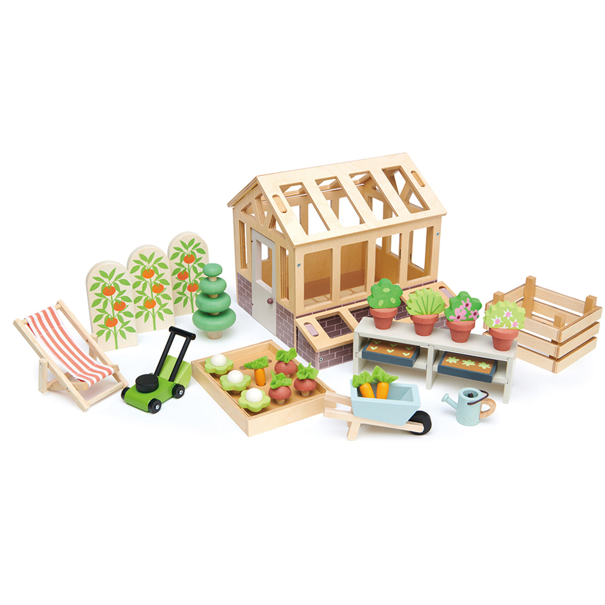 Tender Leaf Greenhouse and Garden Set