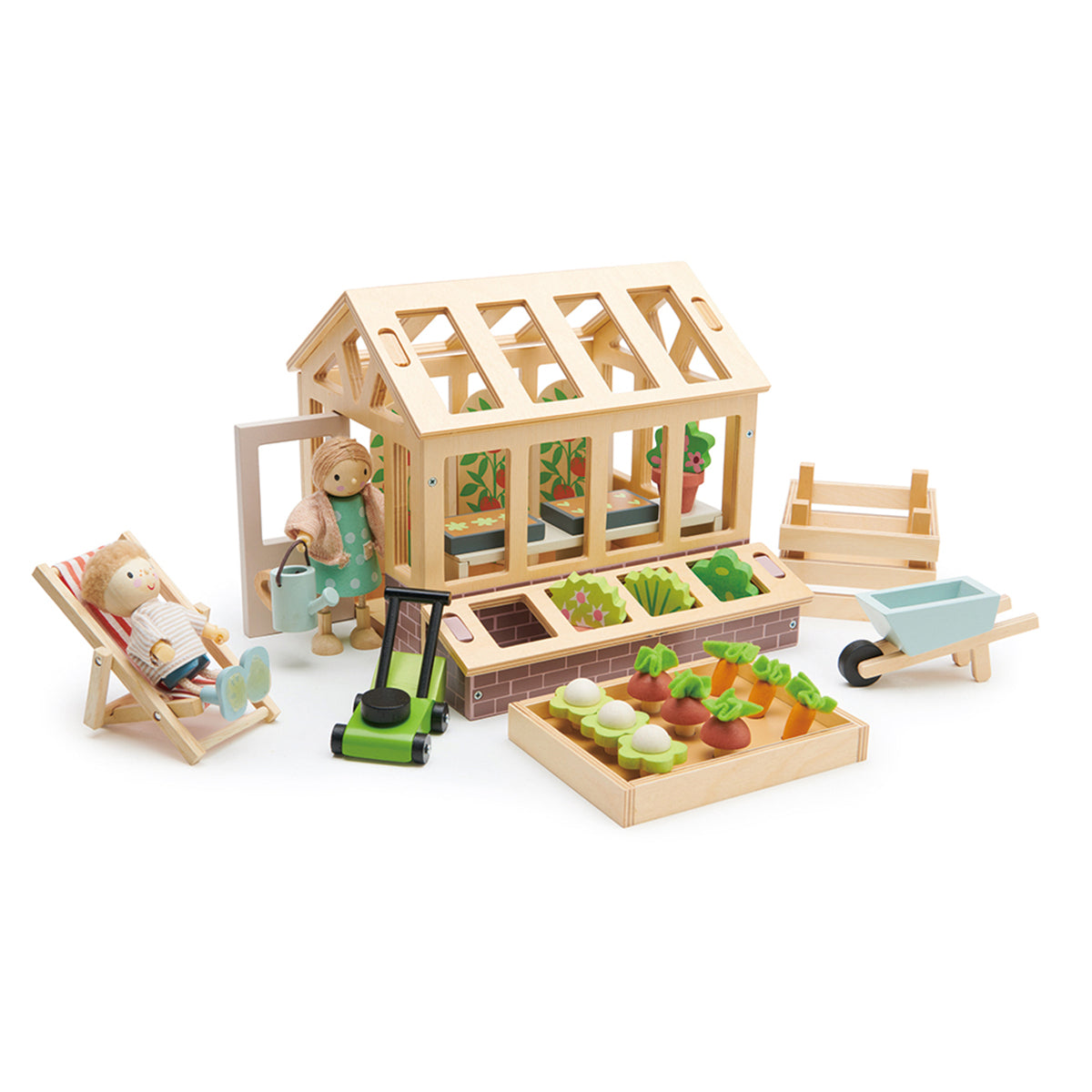 Tender Leaf Greenhouse and Garden Set