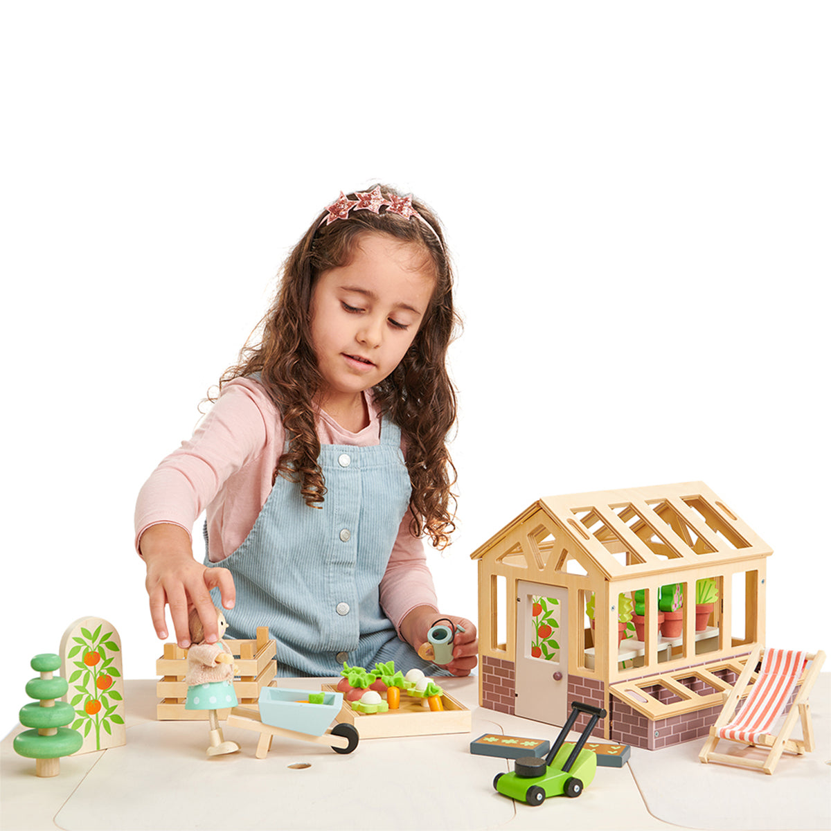 Tender Leaf Greenhouse and Garden Set