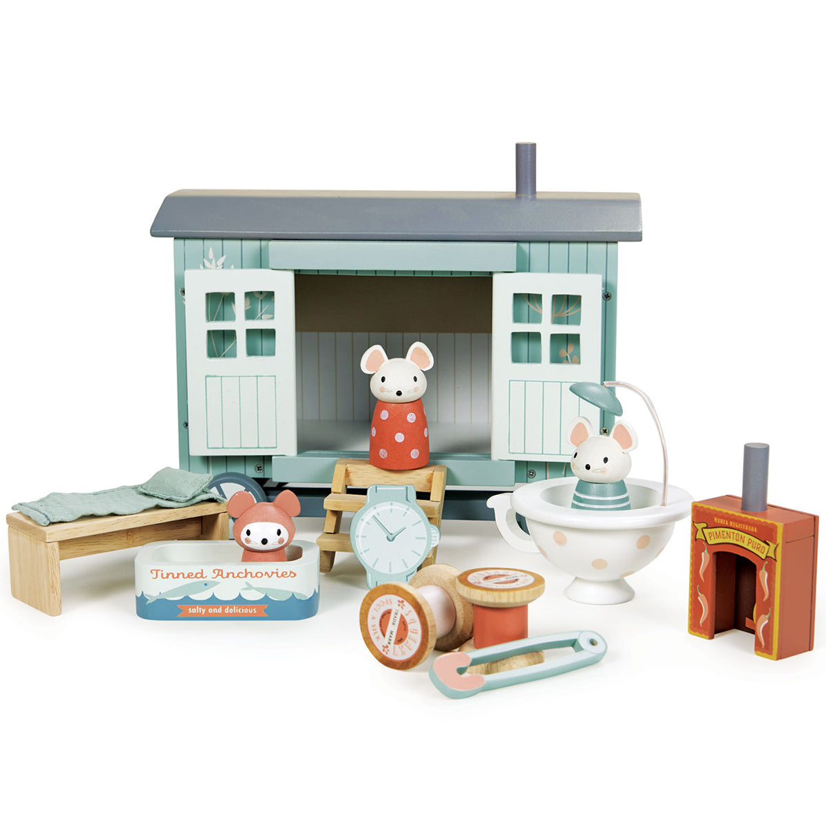 Tender Leaf Dolls house - Secret Meadow Shepherd's Hut