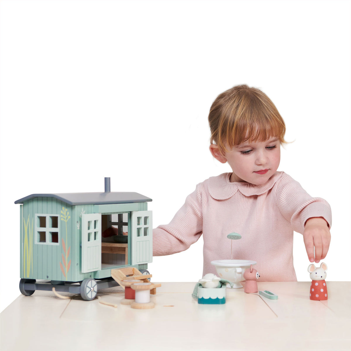 Tender Leaf Dolls house - Secret Meadow Shepherd's Hut