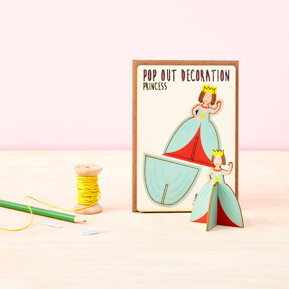 Pop Out Card - Princess