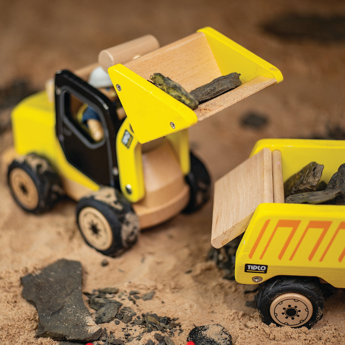 *Wonky* Wooden Front End Loader