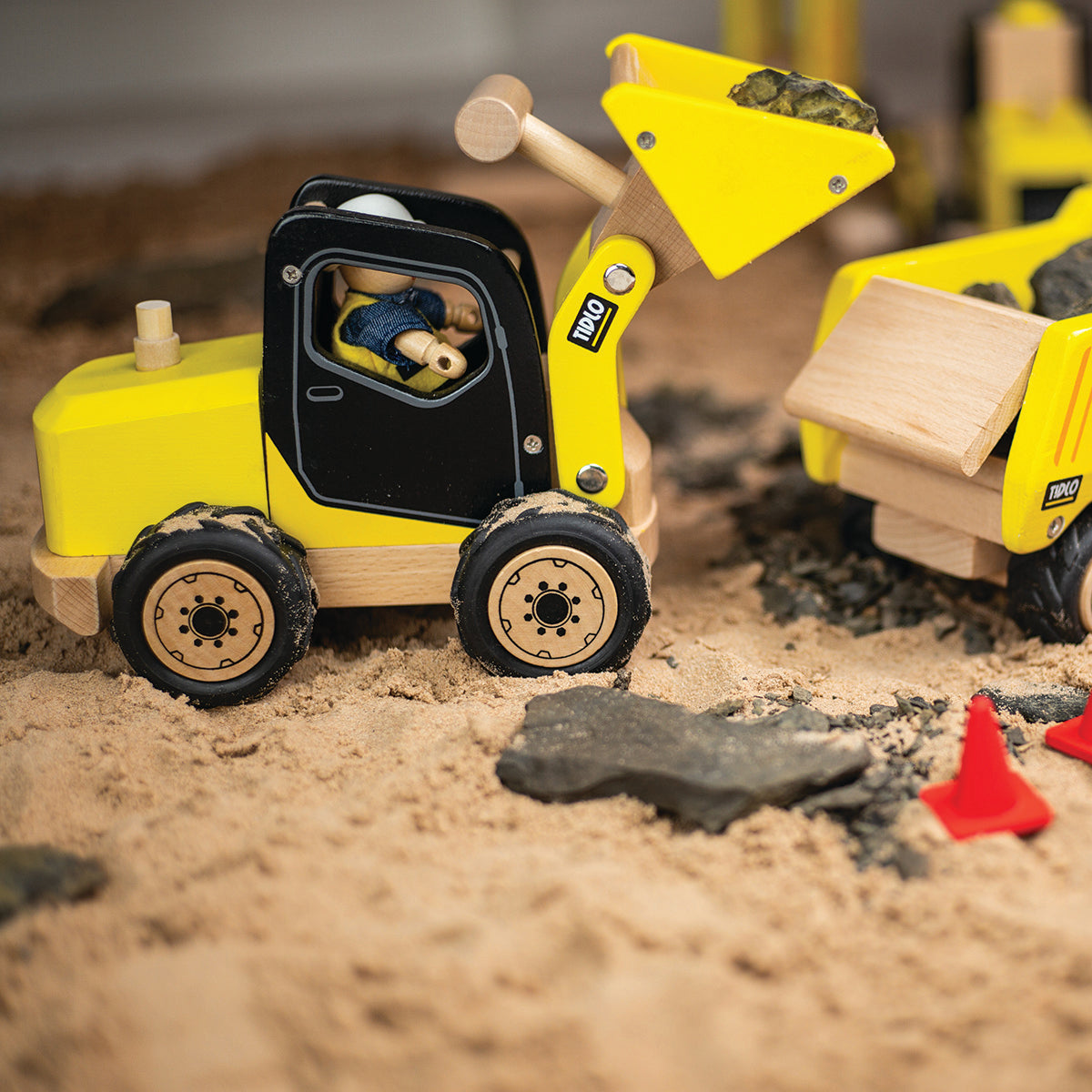 *Wonky* Wooden Front End Loader