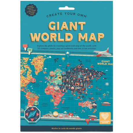 Create Your Own Giant World Map