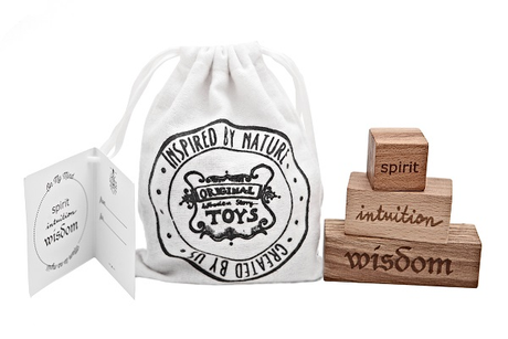 Wooden Story - Wisdom Intuition Spirit Blocks