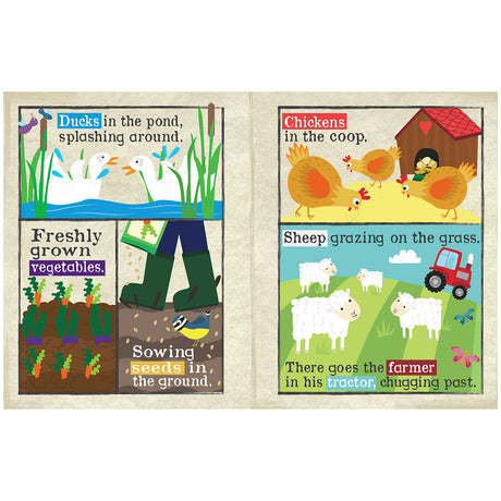 Crinkly Cloth Books - A Day At The Farm
