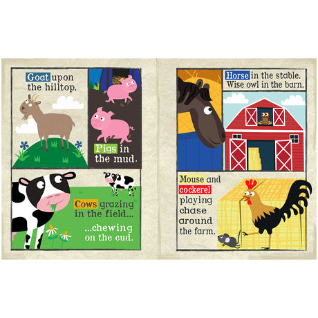 Crinkly Cloth Books - A Day At The Farm