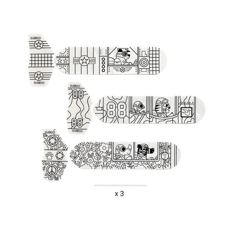 DIY Colour In Rocket Ships By Djeco