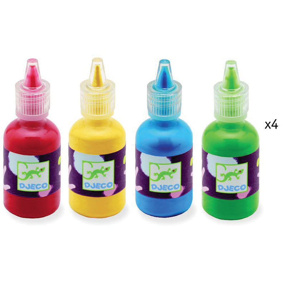 Djeco Art- Colourful Parade Marbling Art Paint DJ09686