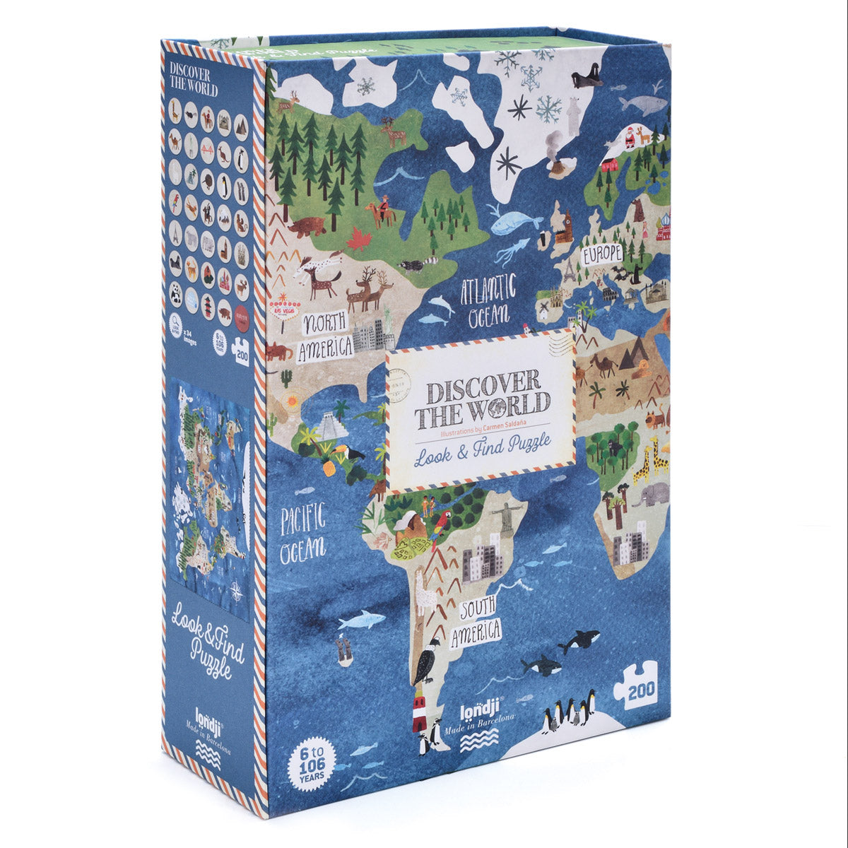 Discover The World Puzzle - Londji