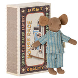 Maileg Big Brother Mouse in Matchbox - Brown