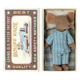 Maileg Big Brother Mouse in Matchbox - Brown