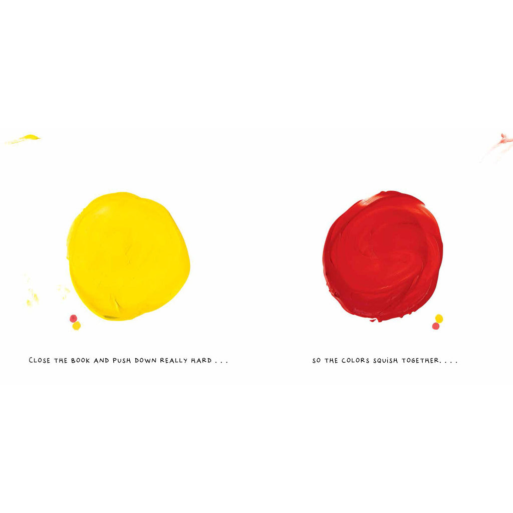Mix It Up Book Yellow and Red Colour Spots Page BOOK40575