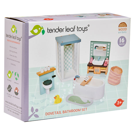 Tender Leaf Dovetail Bathroom Set