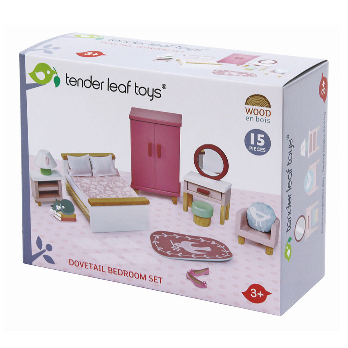 Tender Leaf Dovetail Bedroom Set