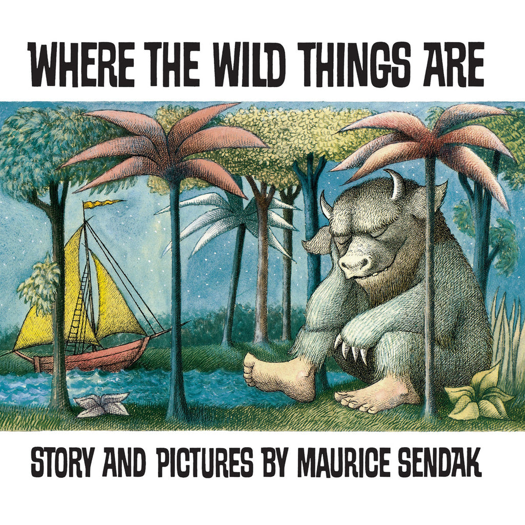 Where The Wild Things Are Book Front Cover BOOK08390